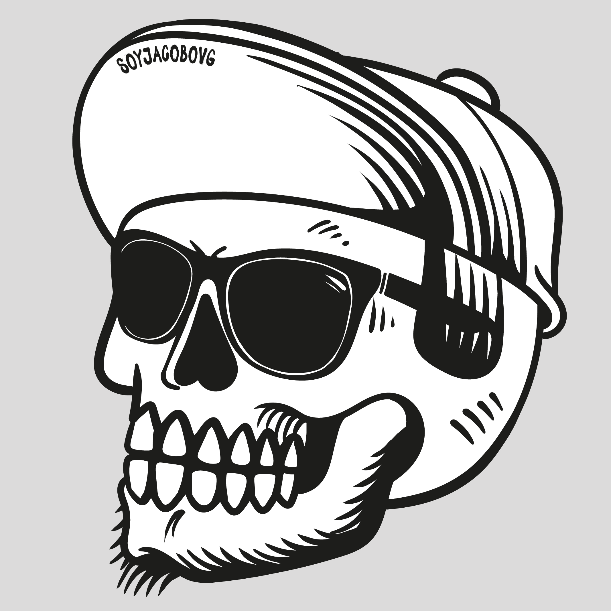 Calavera de SoyJacoboVG